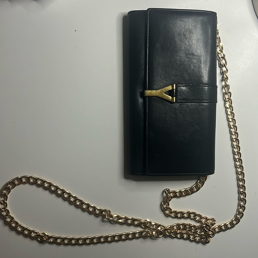 💯Authenic YSL Y ligne WOC Wallet on Chain Bag